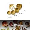 Thyme & Table 4-Piece Gold Stainless Steel Measuring Cup Set