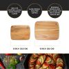 Thyme & Table Acacia Wood Cutting Board, 2 Piece Set